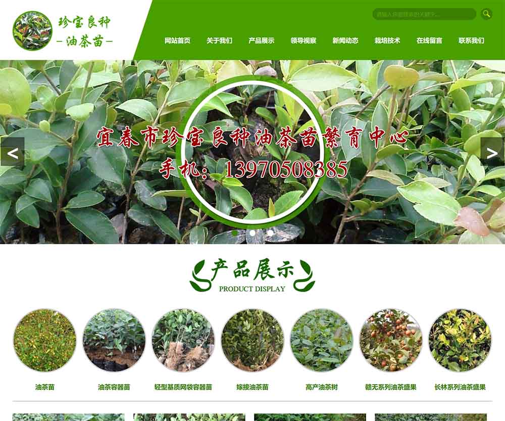 宜春市珍寶良種油茶苗繁育中心